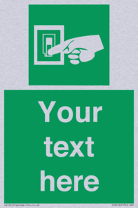 Custom Light Switch Sign